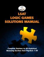 LSAT Logic Games Solutions Manual