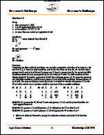 Groomer's Challenge Solutions (Cambridge LSAT Logic Games Solutions)