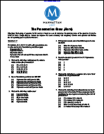 The Presentation Game (Hard, Manhattan Prep Logic Games)