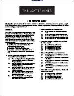 The Test Prep Game (The LSAT Trainer Logic Games)