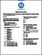 Trainee Game (Easy, Manhattan Prep Logic Games)