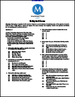 Volleyball Game (Manhattan Prep Logic Games)