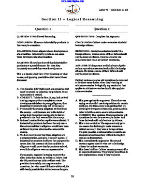 PrepTest 76 Logical Reasoning A (Section 2) Explanations